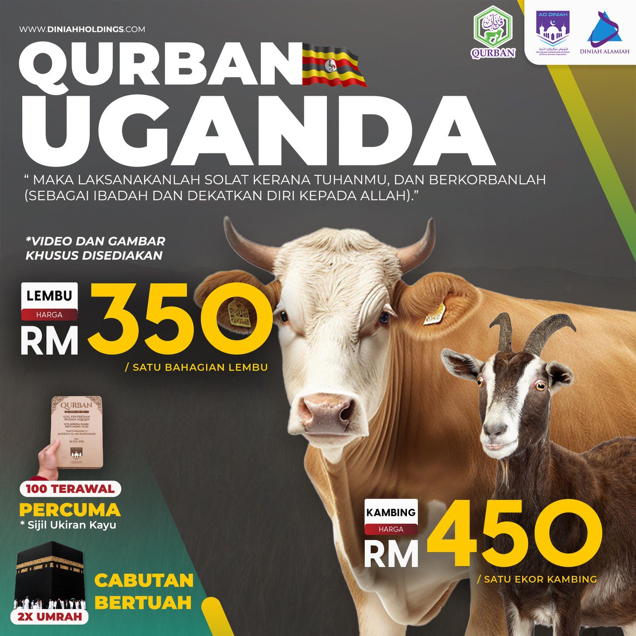 Read more about the article Ibadah Qurban Uganda 2024