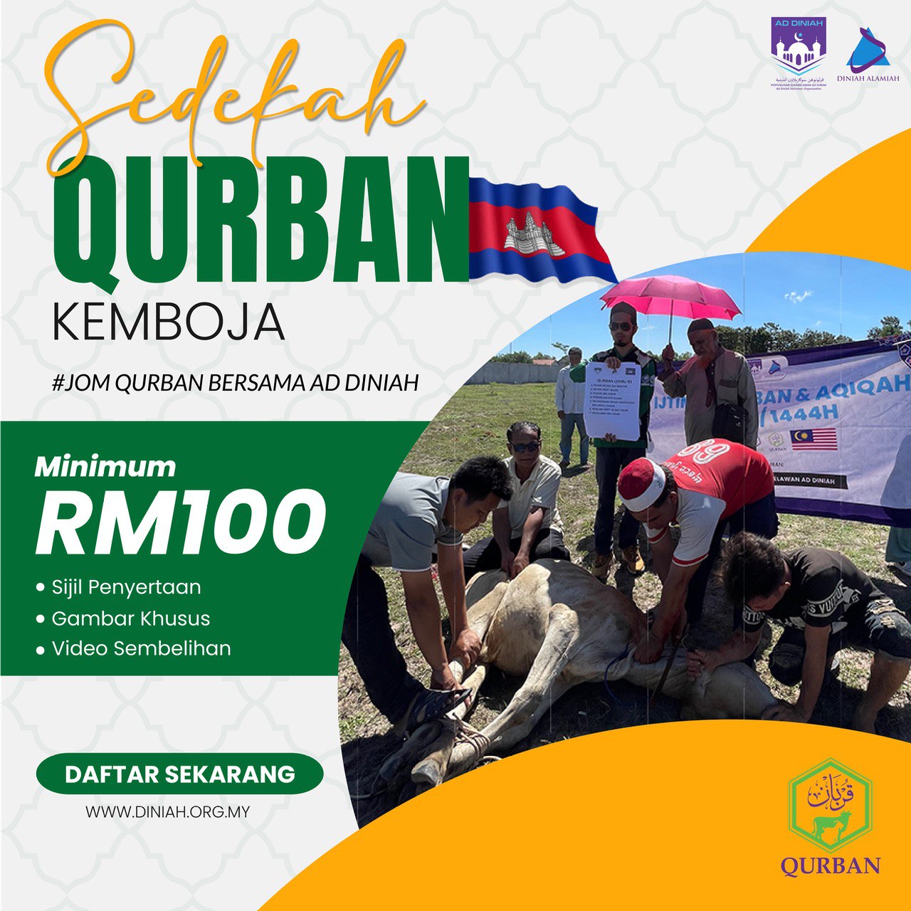 Read more about the article Sedekah Qurban Kemboja 2024